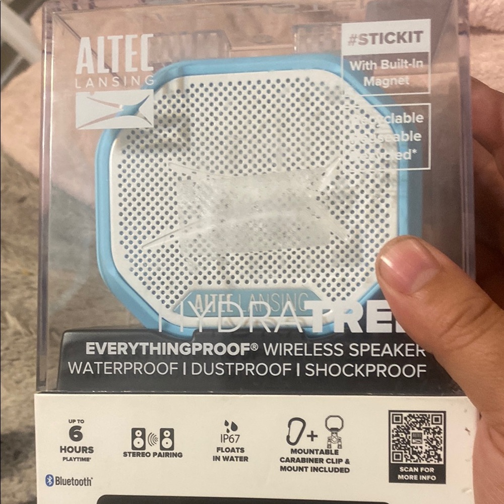 Altec Lansing Blue Wireless Speaker